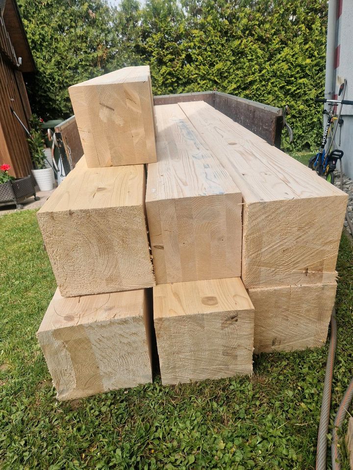 Holz Holzbalken Rahmenholz 2,5 m x 24 cm in Lobbach