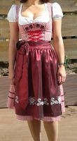 Dirndl von Krüger mit Bluse und Halskette, Gr. 32 Baden-Württemberg - Winnenden Vorschau