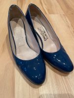 Salvatore Ferragamo Keilabsatz Pumps Lackleder München - Moosach Vorschau