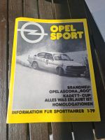 Opel Sport  Information für Sportfahrer 1.79 Hessen - Nidderau Vorschau