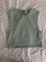 Zara Top Damen Gr. M Khaki West - Höchst Vorschau