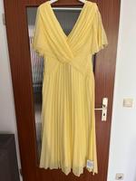 Asos Design gelbes Plissee-Kleid Eimsbüttel - Hamburg Stellingen Vorschau