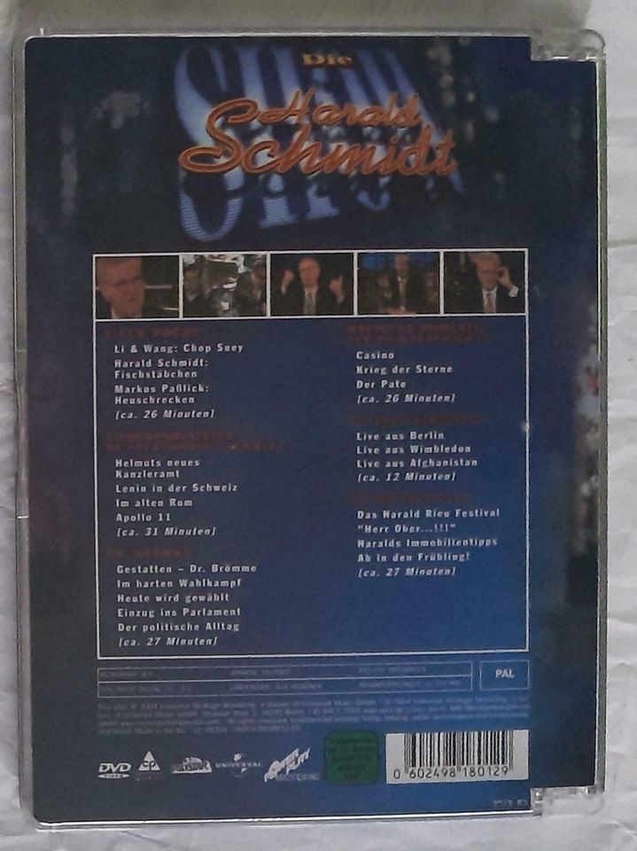 ☺ Die Harald Schmidt Show ▪️ Best Of Vol.2 DVD 1996-2002 in Mainz