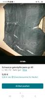 schwarz geknöpfte damenjeans gr 40 gina Niedersachsen - Bothel Vorschau