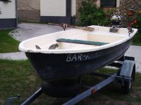 Ruderboot Anka mit Außenborder Honda 2,5 PS und Bootstrailer Brandenburg - Eberswalde Vorschau