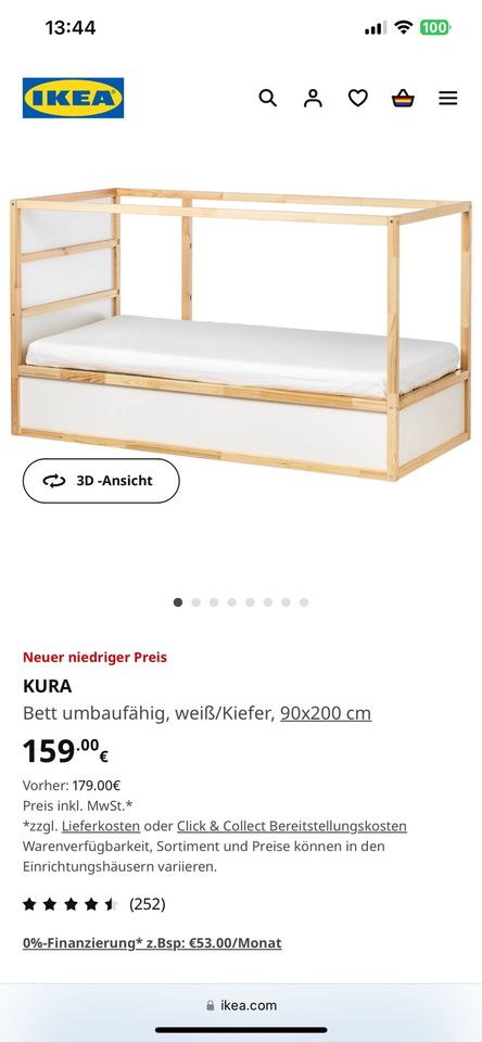 Ikea KURA Bett in Dortmund