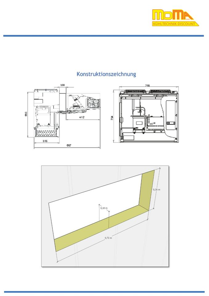 Neu Kühlaggregat MB 220 s / Huckepack - Aggregat für Tiefkühlzellen, Tiefkühlhaus bis 25m³ geeignet, Kälteanlage, Tiefkühlung, Tiefkühlaggregat, Kühlzelle , Wandaggregat, Stopfer Aggregat in Köln