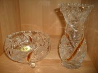 F.B. Blei Glas Kristall Vase Schale, Bonboniere, 24% Niedersachsen - Celle Vorschau