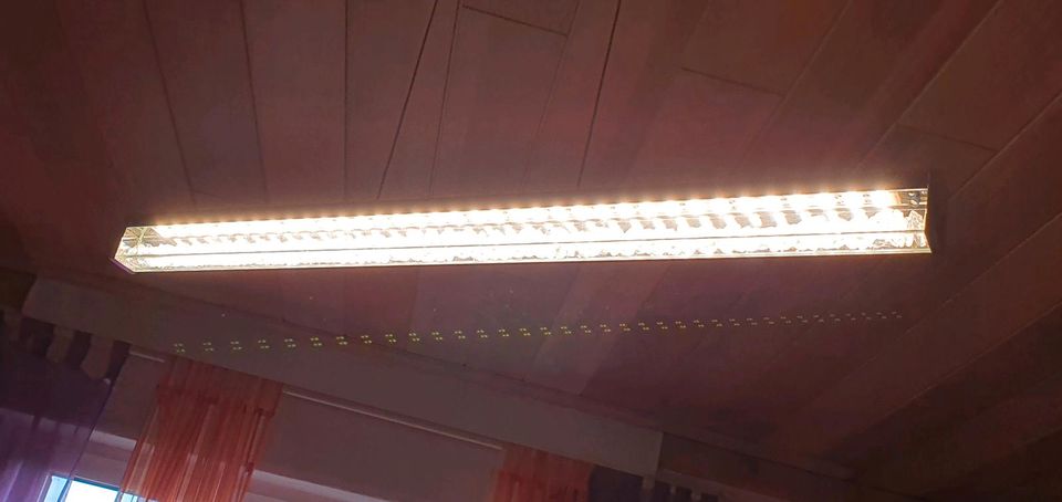 LED Pendelleuchte Cardito Kristallglas, dimmbare Lampe in Preußisch Oldendorf