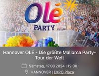 4 Karten für Hannover Olé am 17.08.2024 Niedersachsen - Eystrup Vorschau