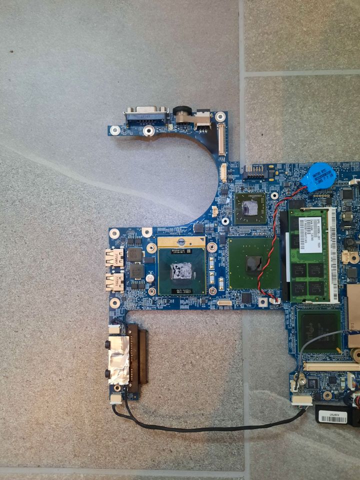 HP Compaq nc-6400 Motherboard hstnn-c18c mainboard cpu platine in Ober-Ramstadt