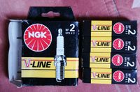 NGK V Line Zündkerzen NEU 4 Stk. original verpackt Sachsen-Anhalt - Langenstein Vorschau