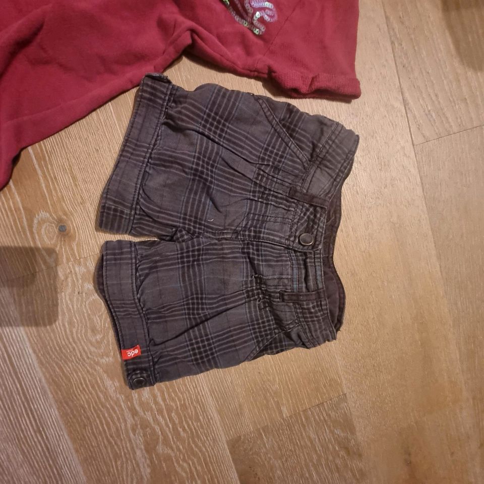 Jeans, Kleid, Shorts - Sommerpaket 122/ 128 in Dormagen