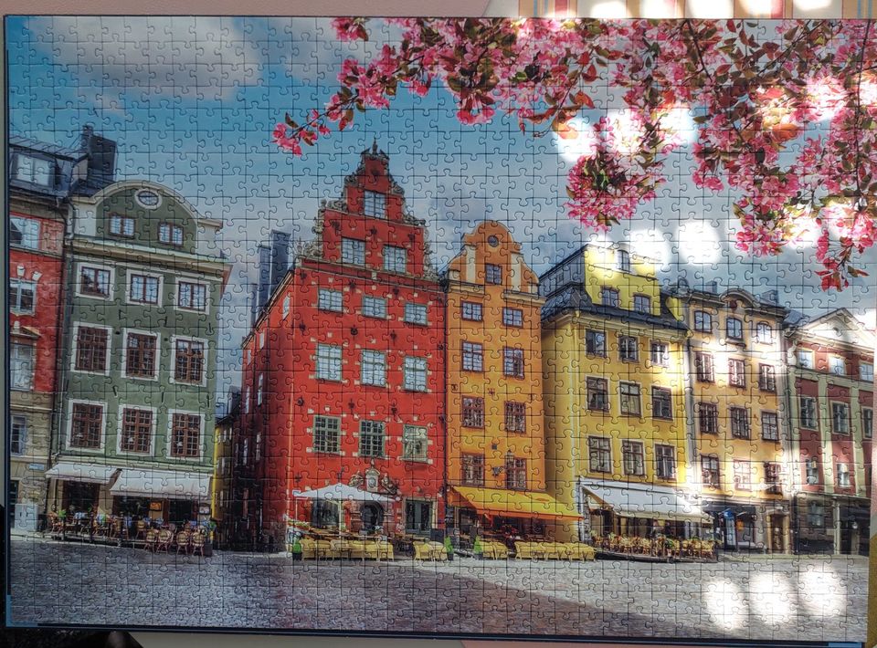 Puzzle 1000 Teile (Stockholm) in Mülheim (Ruhr)