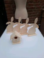 Tolle Deko Figuren Hasen Vogelhaus Bemalen Basteln Ostern DIY Nordrhein-Westfalen - Kerpen Vorschau