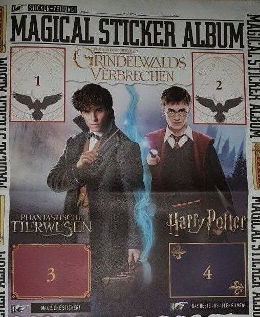 Magical Sticker Album Harry Potter //Grindelwalds Verbrechen in Buxheim