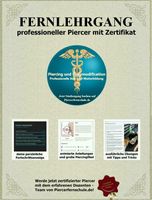 Der online Piercing Kurs - Piercer werden mit dem Fernlehrgang! München - Altstadt-Lehel Vorschau