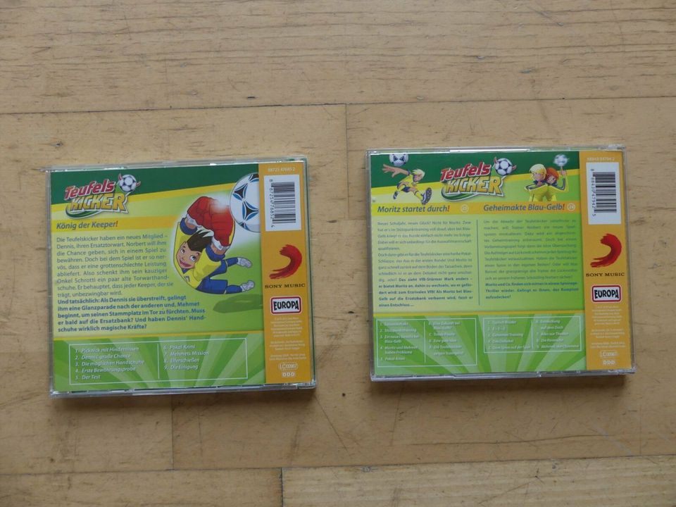 CD Hörspiel f. Kinder Teufelskicker, CD 3 €/Doppel-CD 5 € in Schermbeck