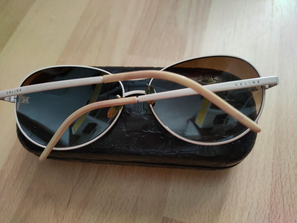 CÉLINE elegante Sonnenbrille 100% Original Vintage Piece Beige in Plochingen