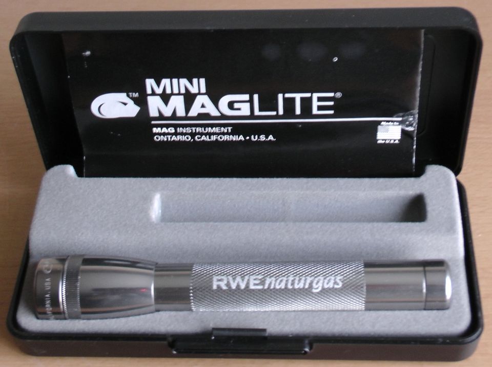 Mini Maglite Taschenlampe Stablampe RWEnaturgas in Wenden