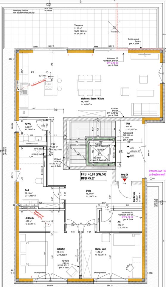 Exklusives, energieeffizientes Penthouse in St. Wendel - 134 m² in St. Wendel