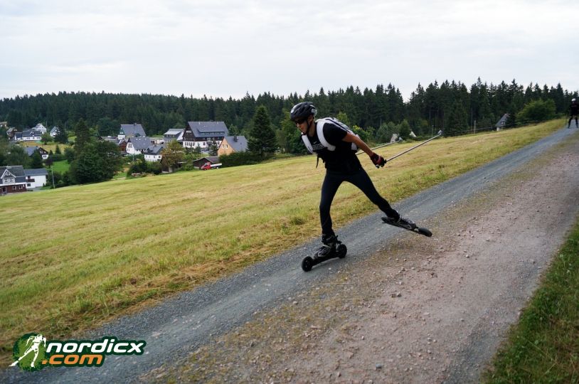 Skike / Nordic Cross Skate Kurswochenende Test, Technik, Material in Klingenthal