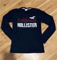 Hollister langarm Shirt dunkelblau Hessen - Battenberg Vorschau