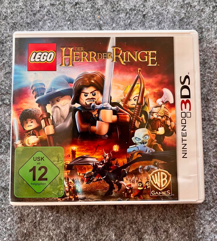 verkaufe DS Spiel Lego Herr der Ringe in Mainburg