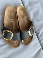 Birkenstock Madrid 39 schwarz Hessen - Büdingen Vorschau