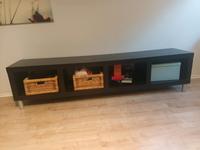 Ikea Kallax Regal TV Bank schwarzbraun Baden-Württemberg - Oberstenfeld Vorschau