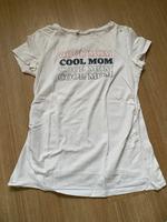 Weißes Schwangerschafts T-Shirt mit Aufschrift, Umstandsmode Bayern - Würzburg Vorschau