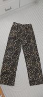 Wide Leg Jeanshose Leoparden Print Neu Gr. S Zara Amisu Niedersachsen - Dinklage Vorschau