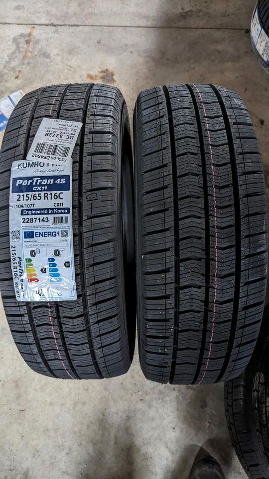 2x Allwetterreifen 215/65 R16C 109/107T Kumho CX11 NEU 2 Stück in Bielefeld  - Brake | Reifen & Felgen | eBay Kleinanzeigen ist jetzt Kleinanzeigen