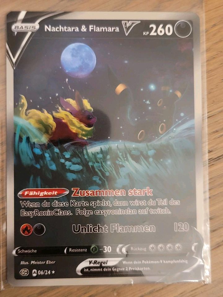 Nachtara & Flamara  V , A 06/24 , Pokemon in Diepholz