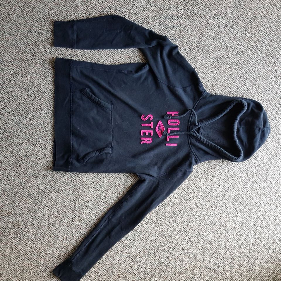 Hollister Kapuze Pullover Hoodie Marine Gr.S in Arrach