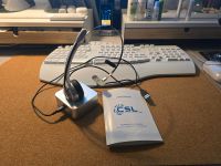 CSL Bluetooth Headset mit Ladestation USB Ladeport silber Berlin - Zehlendorf Vorschau