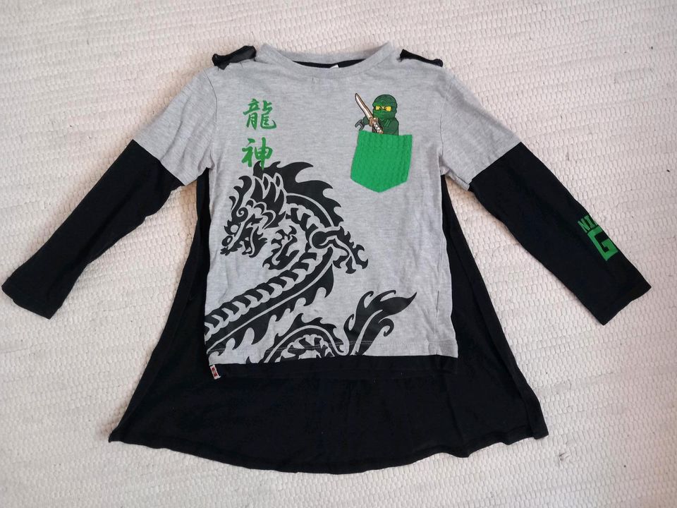 Lego Kostüm Ninjago Gr. 110/116 Langarmshirt  Pullover Karneval in Kempten