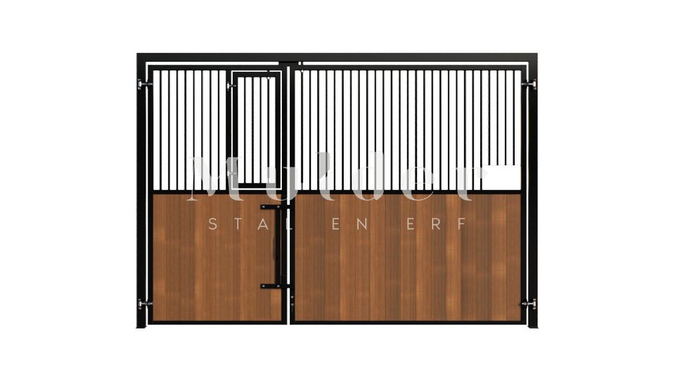 Frontwand Premium komplett drehbar mit Minitür in Drehtür | NEU in Emlichheim