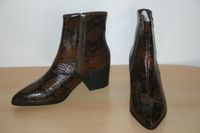 Schwarz Braune kunstleder Stiefeletten in der Gr.47! NEU! Wandsbek - Hamburg Farmsen-Berne Vorschau