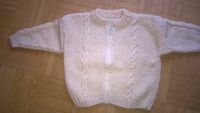 Strickjacke, Handarbeit, Gr. 98/ 104, NEU hellbeige Bayern - Gauting Vorschau