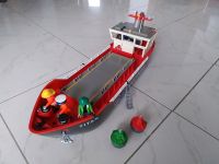 Playmobil Frachtschiff mit 6 Figuren und viele Extras Baden-Württemberg - Bischweier Vorschau