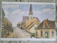 altes Bild von Herrensohr - Saar Johannesstraße u. ev. Kirche Saarbrücken-Dudweiler - Dudweiler Vorschau