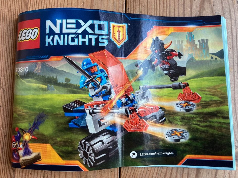 Lego Nexo Knights 70310 Knightons Scheibenwerfer Battle Blaster in Mülheim (Ruhr)