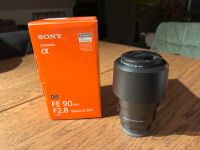 Sony Macro FE 90mm f/2,8 G OSS inkl. OVP und Rechnung Nordrhein-Westfalen - Dorsten Vorschau