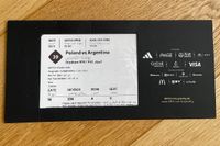 WM 2022 Katar Sammlertickets Qatar Argentinien/Iran/USA Baden-Württemberg - Karlsruhe Vorschau