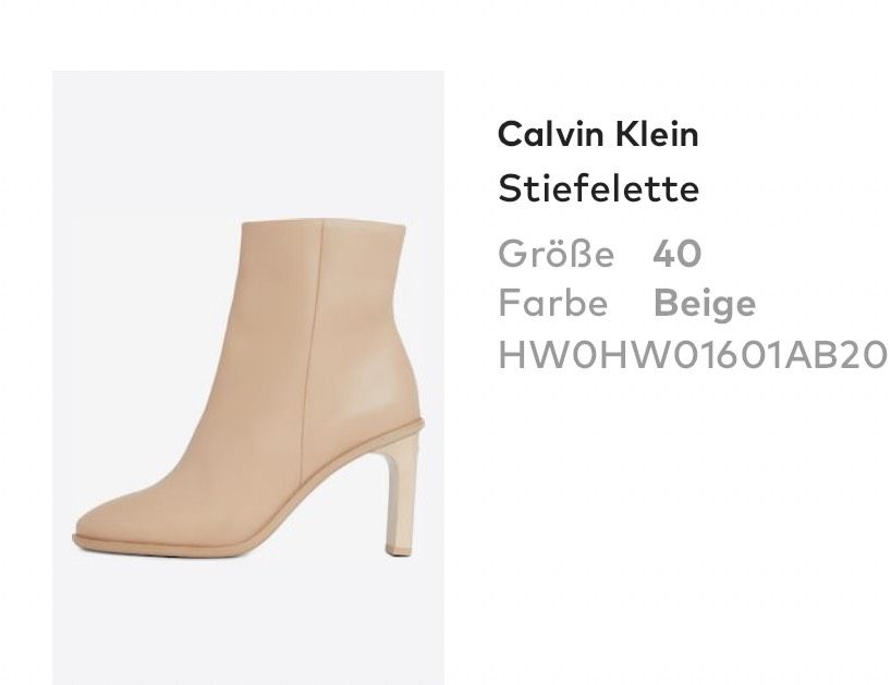 Calvin Klein, creme, sexy, Gr.40, neu, NP: 229€ in Potsdam