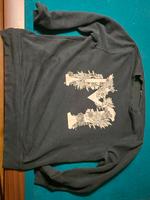 Grüner Herren-Pullover mit Aufdruck "M"-Blumen Hessen - Rodgau Vorschau