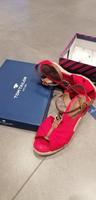 Tom Tailor Schuhe Keilabsatz Sandalen 38 rot Bayern - Straubing Vorschau