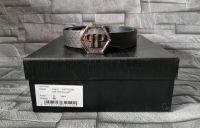 PHILIPP PLEIN LEATHER BELT STILL YOUR GIRL / CROCODILE / 90 / NEU Hessen - Ober-Mörlen Vorschau