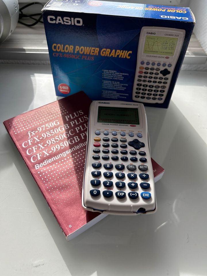 Taschenrechner Casio Grafikrechner CFX-9850GC Plus in Bad Münder am Deister